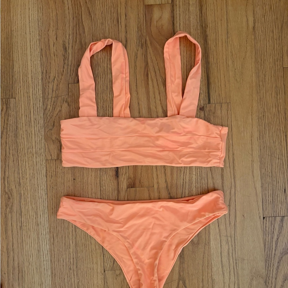 Orange bikini set